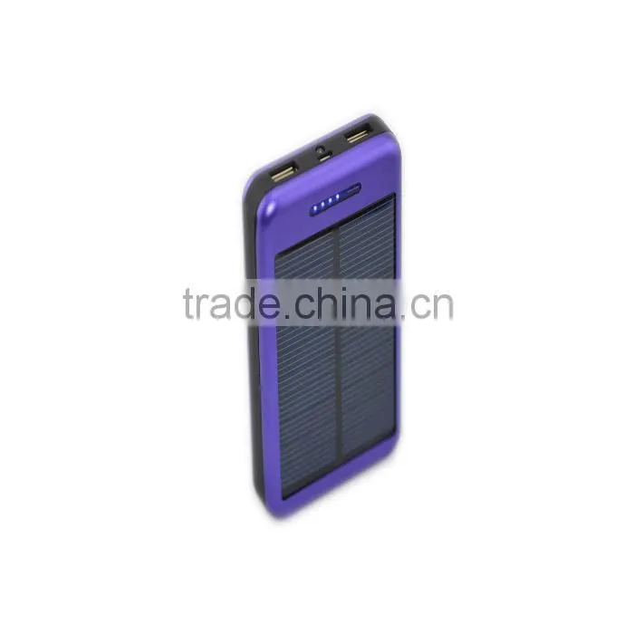 Portable universal solar charger, solar power bank, Sun power for mobile phone/iPhone/iPad