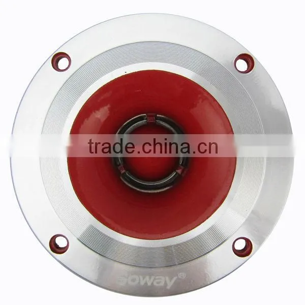 TW-09 Red Panel aluminum car Audio tweeter, aluminium die-cast bullet horn tweeter