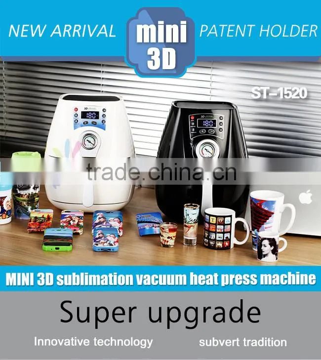 Sunmeta 3D Mini Vacuum Sublimation Mahcine Heat Press Machine (ST1520-B)