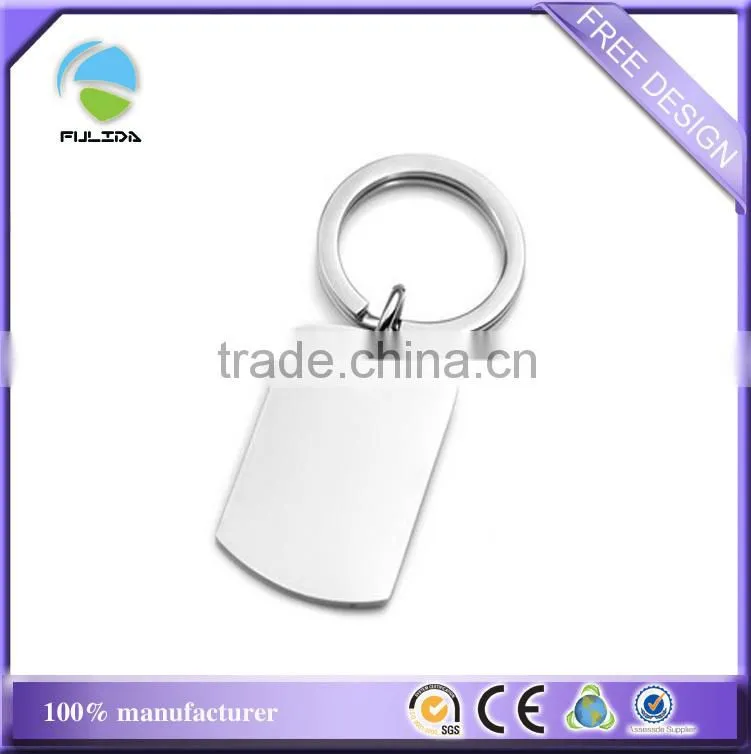 custom metal laser engraving dog tag with 80cm chain