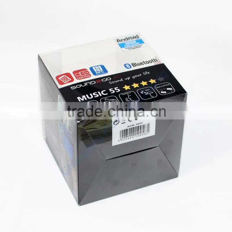 Hot Sale Clear Bluetooth Speaker Packaging Plastic Box
