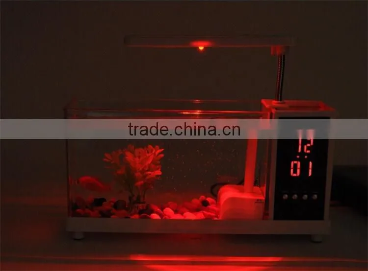 Multifunction USB desk fish tank Creative Lamp
