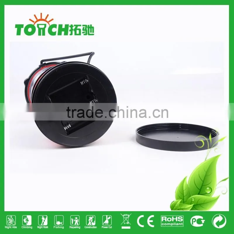 Solar Energy Lantern Outdoor Lamps 4*AAA Dry Battery CFL Light Hiking Torch Emergency Lights