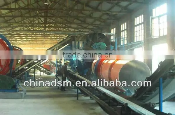 High efficiency chicken manure organic fertilizer manufacturer