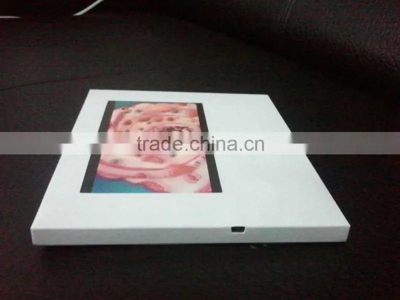 2015 popular lcd screen book for famous car advertising