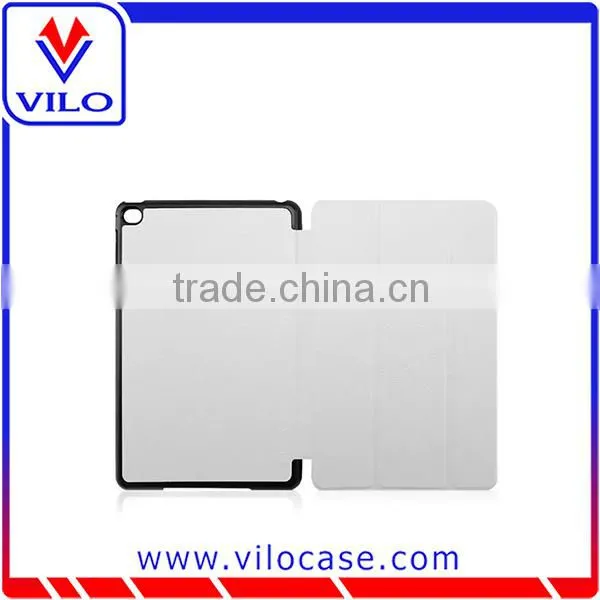 2015 Edition Ultra Slim-Fit Smart flip leather Cover for iPad mini 4