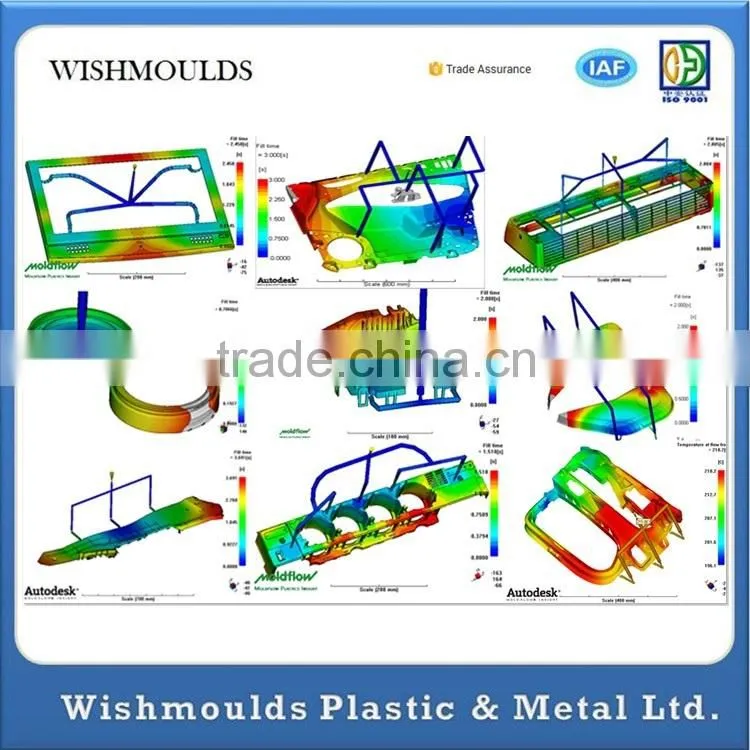 trade assurance plastic injection commodity mould factory price