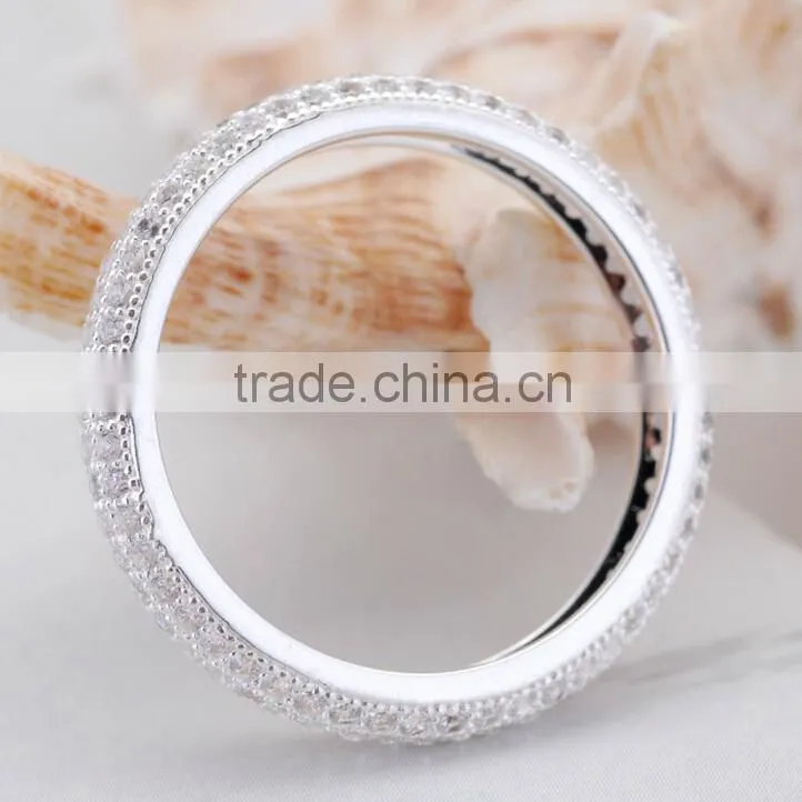 Professional Factory Wholesale Fashion Ring, New Crystal Ring, Sterling silver Ring