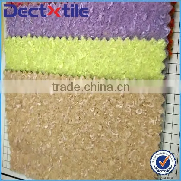 double faced wool fabric, 30% wool 70% polyester wool fabric for women