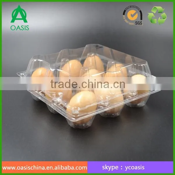 new cheap price disposable plastic 4holes egg trays