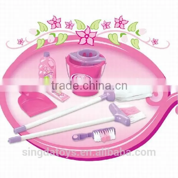 Hot Selling Kids Cleaning Set With Trolley