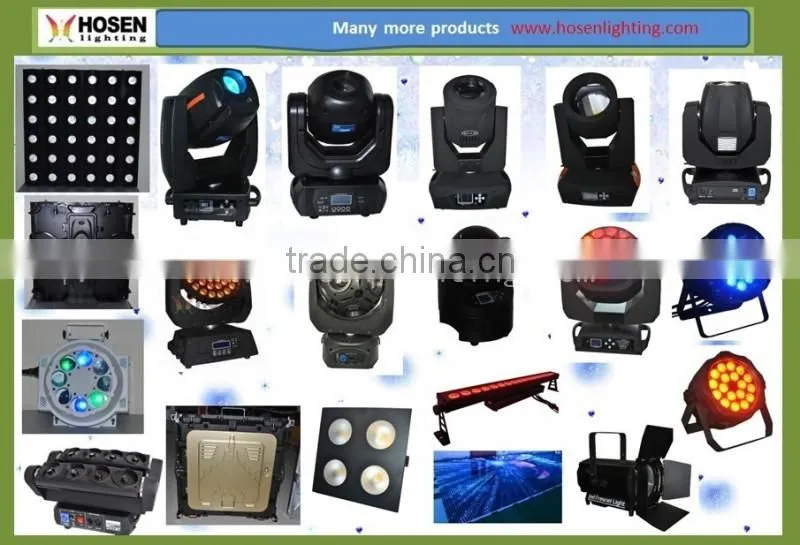 Hot selling 8pcs 3W led RGBW 4in1 Eight eye led gobo light