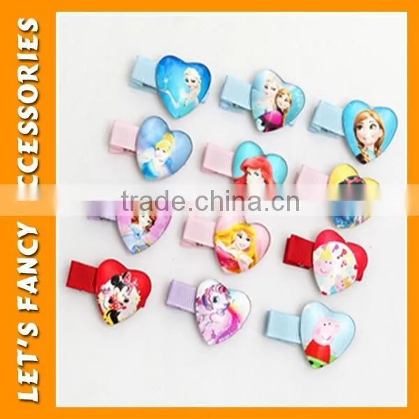 PGHD0314 Felt bow hair clips ,bow snap , fashion bowknot clip