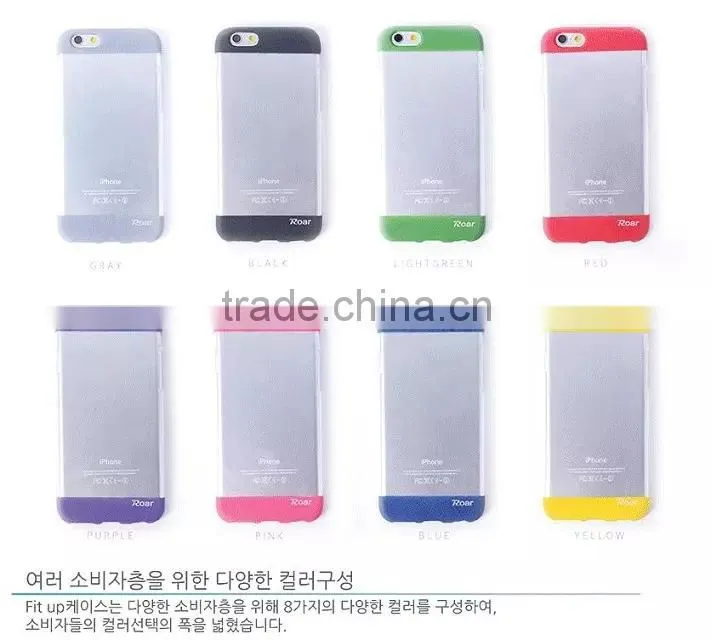 High Quality Roar Color Fulness Plating Clear TPU Case For Samsung Galaxy Note3