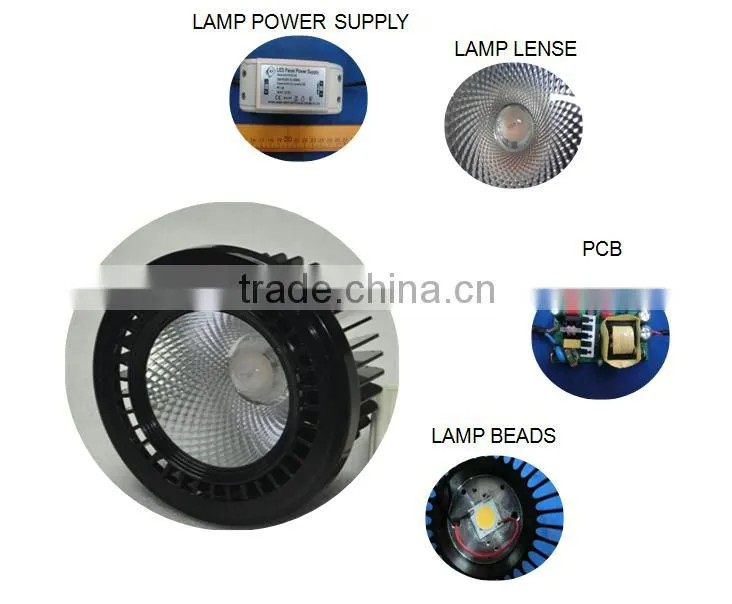 Best High Quality 30W Narrow Beam Angle COB LED Spot Light