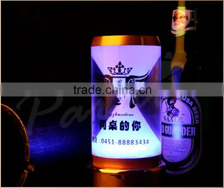 2016 Unique hourglass hotel restaurant bar led table lamp