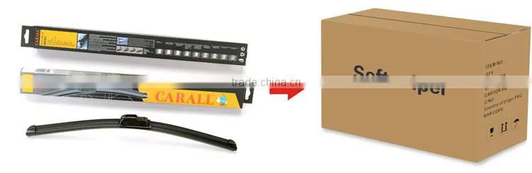 Wiper blade rubber strip
