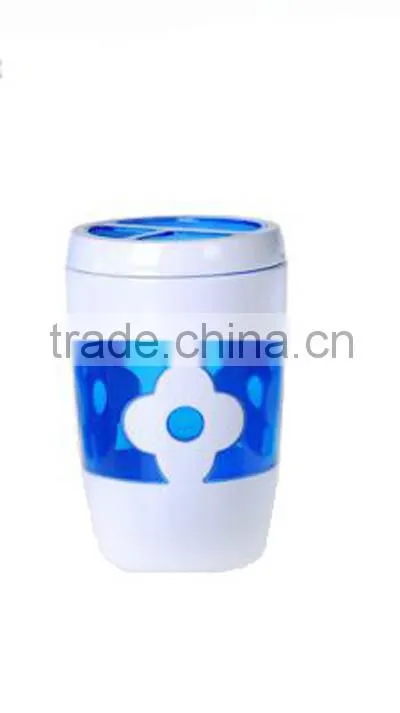 Best selling bathroom accessories plastic toothbrush holder with cover