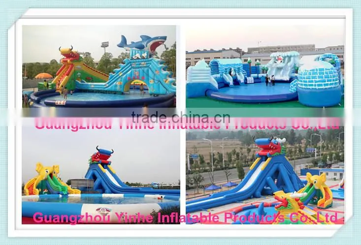 2015 best sale outdoor inflatable water park games adults