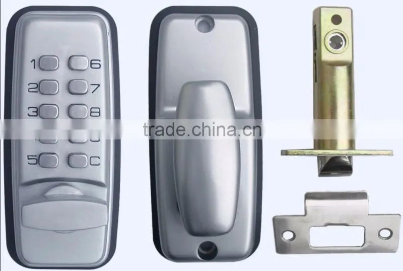 mechanical code door lock,password code lock ,no battery password lock,shaoguan INV company no system door lock ,