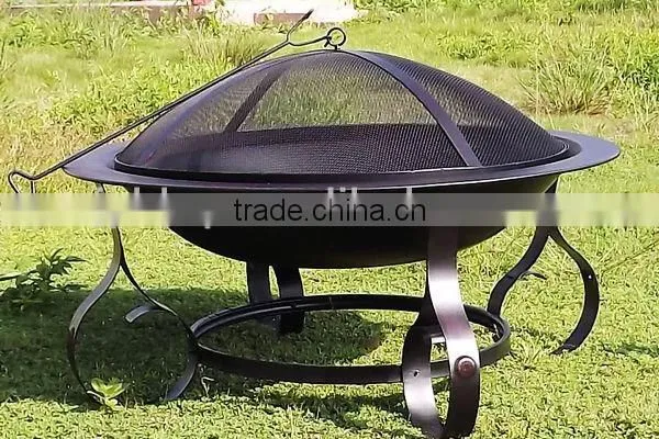 High quality 35inch metal fire pit designs