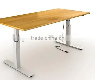 Dining table frame lifting columns