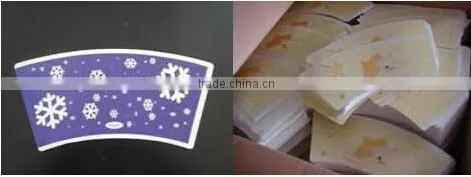 Paper cup forming machine for single coated paper on sale