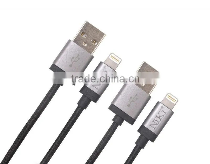 MFi approved manufacturer for lightn usb cable for iphone 6 plus