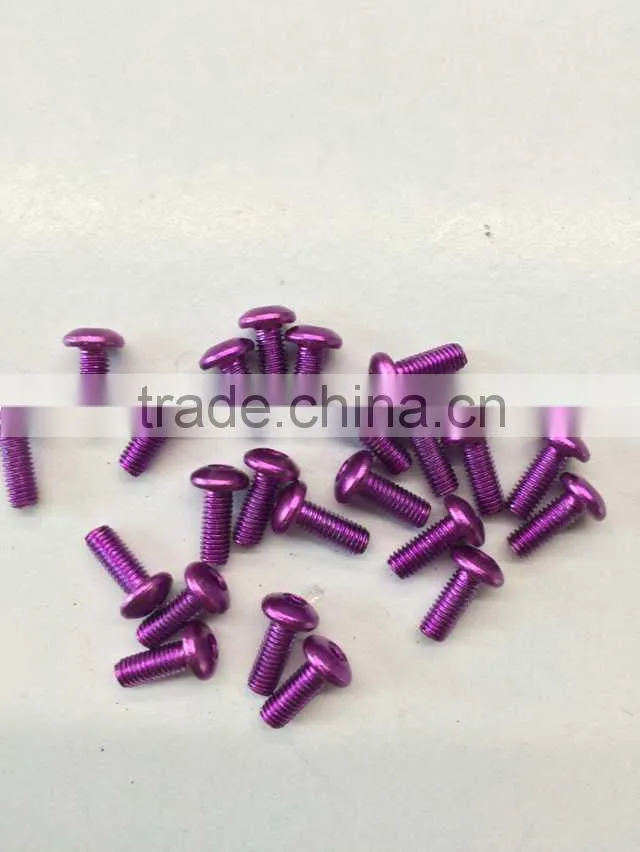 SS016 500pcs/lot Hot Sale Hobby Carbon M3*30mm Hex Button Stainless Steel Screw Price