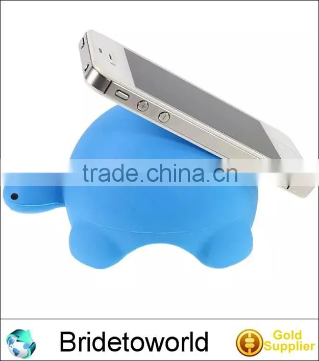 Funny Silicone Turtle Desktop Cell phone Holder for desk