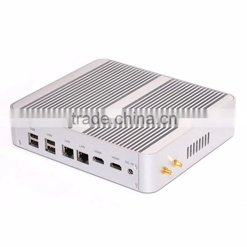 2016 popular Intel core i5 5200U 2.2G 12V HD5500GPU Linux Server i5 mini htpc WiFi HDMI HD 4K resolution
