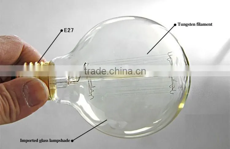 High Power G95 40W Edison Bulb Light E27 Incandescent Edision Bulb