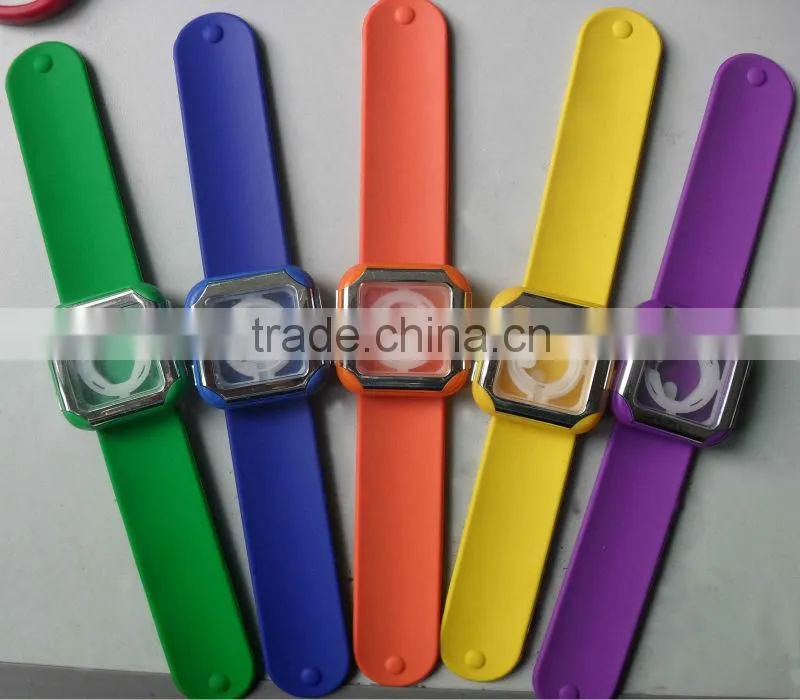 NEW Model Square Jelly Silicone Slap Watch