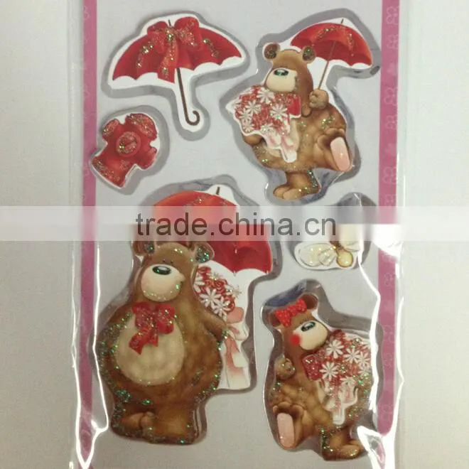 plastic sticker middle child gifts stickers global gift