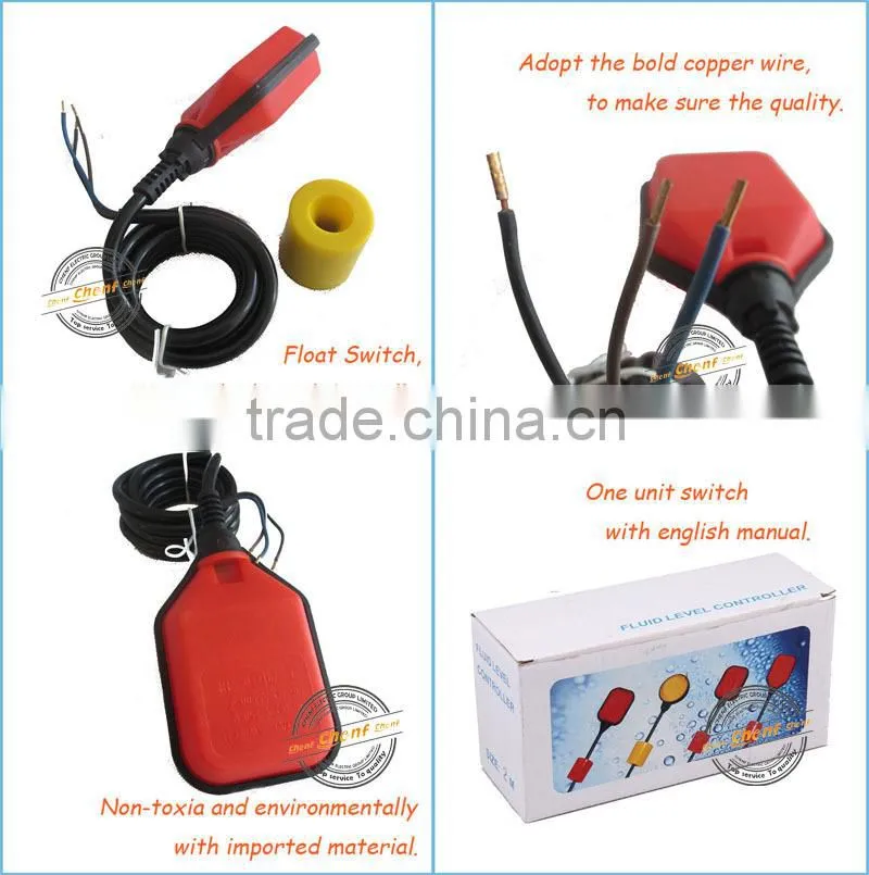 Newest High Quality 250V 4M Cable Fluid Float Switch Controller Sensor