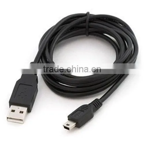 USB 2.0 Type A Male to Mini B 5pin Male Cable for car charger