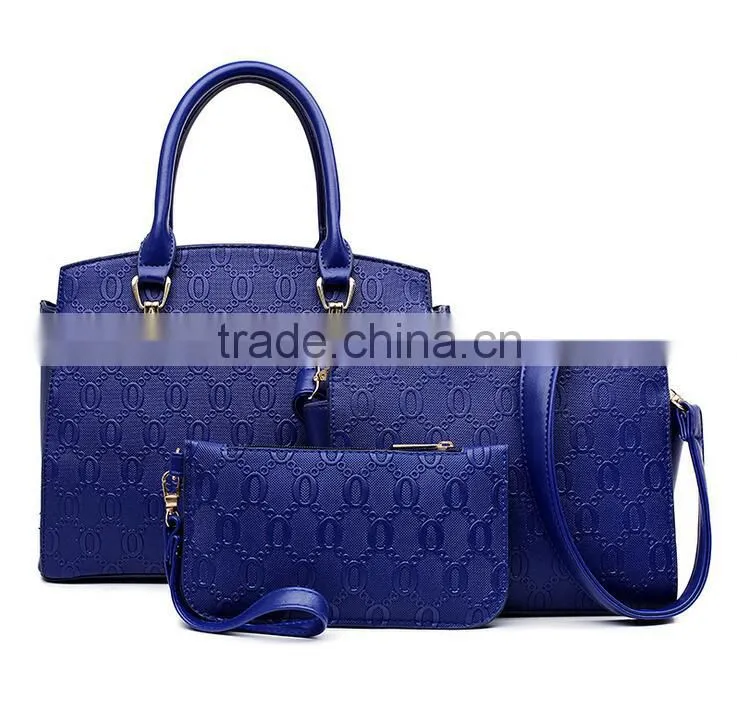 High Quality PU Handbag Crossbody Bag And Purse Set Western Handbag