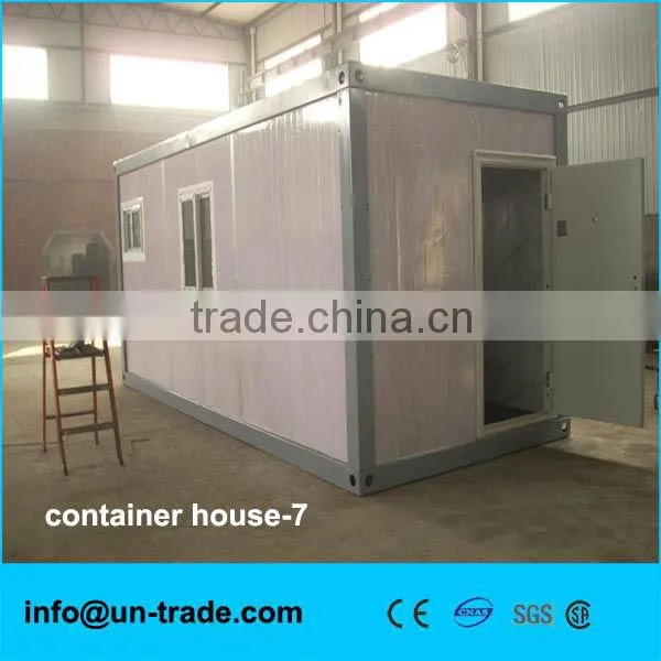20ft folding container house joints for 2 floors building