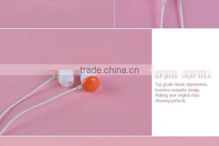 ULDUM two way radio earbud with mic smile in-ear earphone