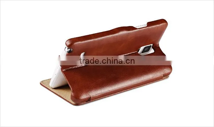 for galaxy note 4 cell phone leather case