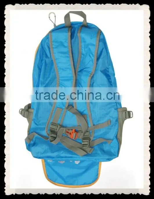 Fashion outdoor travelling camping foldable backpack