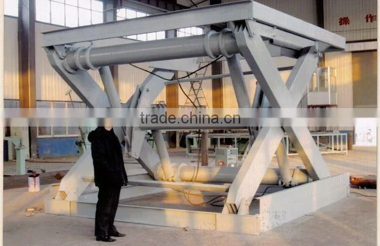 Fixed hydraulic elevating platform