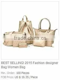 Women fashion leather purses and handbags