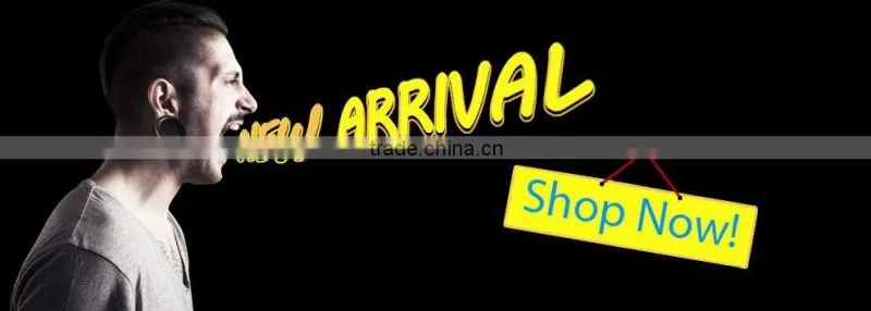 New type fashion body jewelry wholesale o-ring single flare stone plugs