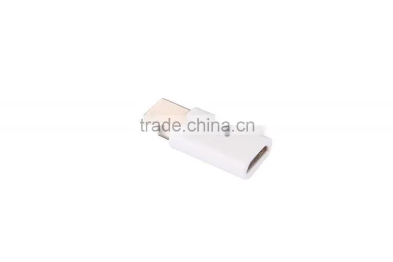 2016Female Micro USB to USB3.1 Type C Male Adapter Converter Connector for Nokia N1 Pad, Letv and for Apple New Macbook 12 Inch