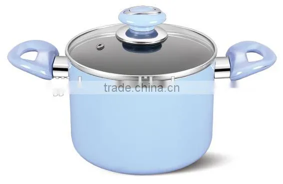 ALUMINUM CASSEROLE, HIGH POT WITH LID