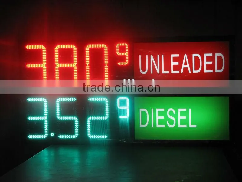 Gas Station LED Gas Price Digital Sign
