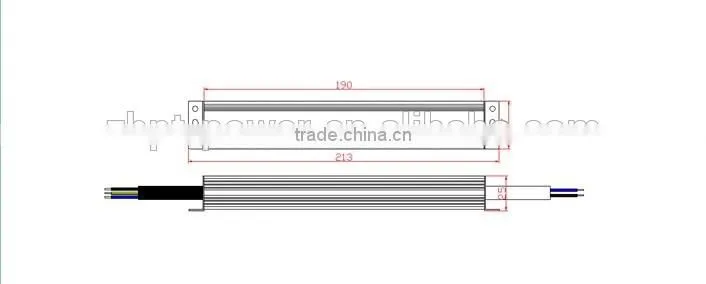 PF0.96 five years warranty waterproof ip67 constant voltage led power supply 24v 30w