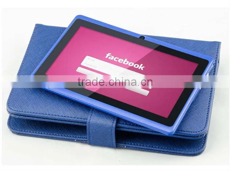 7 inch new tablet pc Q88 RK2926 with HD 1024*600 screen and classic design