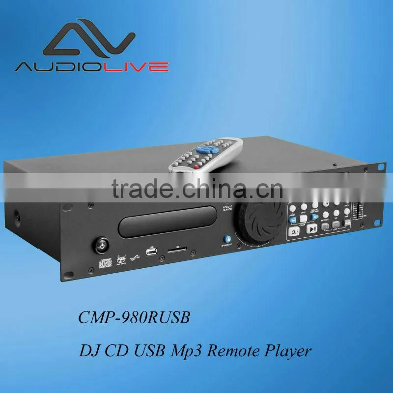 CMP-980R USB Single CD USB SD Audio DJ mp3 Player
